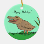 Crocoduck prydnad julgranskula
