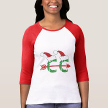 Crosst country spring för jul t shirts