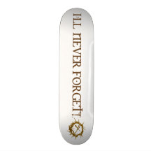 Crucifixiontagg och nagelSkateboard