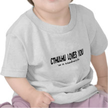 Cthulhu älskar dig tshirts