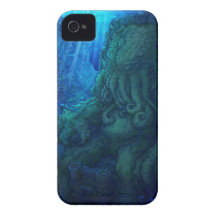 Cthulhu - sleeperen - IPhone4-/4sfodral Case-Mate iPhone 4 Skal