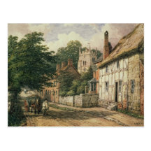Cubbington Warwickshire Vykort