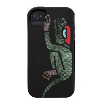 Cuetzpallin av den Aztec kalenderiphone case