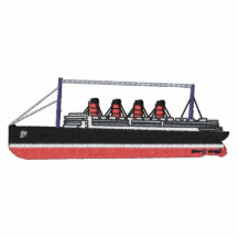Cunarder Broderade Pikétröjor