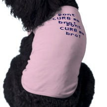 CURB inte mig broen! CURB inte mig broen! Hund Tshirt