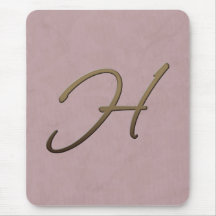cursive monogra - H Musmattor