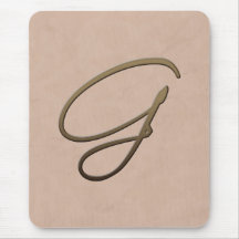 cursive monogram - G Musmatta