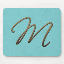 cursive monogram - M Musmatta