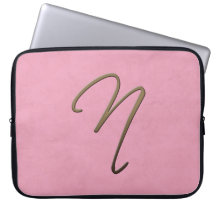 cursive monogram - N Datorskydd
