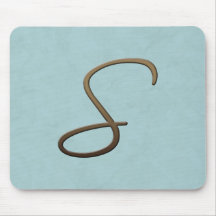 cursive monogram - S Mus Matta