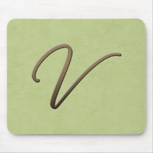 cursive monogram - V Musmatta