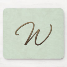 cursive monogram - W Musmatta