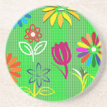 Custom made designer coasters