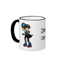 Customisable rullDerby Jammer Kaffe Mugg