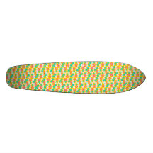 Customizable Retro Ovals Skate Decks