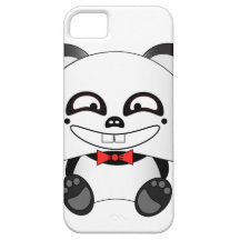 Cute Happy Panda iPhone 5 Covers