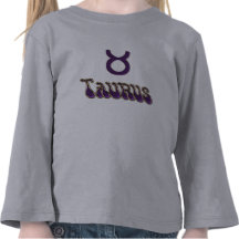 Cute Zodiac Sign Taurus Princess Birthday Shirt