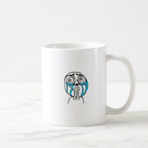 Cutenessöverbelastningstecknad Meme Kaffe Koppar