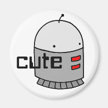 CuteRobot Magnet01 Magnet För Kylskåp
