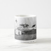 Cuttyhunk fyr kaffe muggar