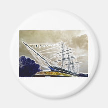 CuttySark Greenwich Fractals Magneter