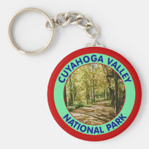CUYAHOGA-DALNATIONALPARK NYCKEL RING