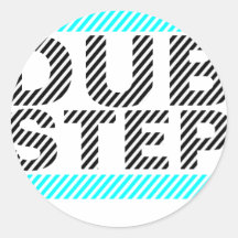 Cyan Dubstep Klistermärken