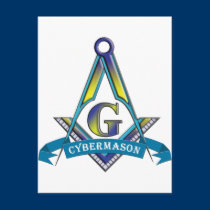 CYBERMASONS vykort