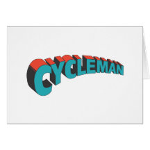 Cycleman noterar kortet