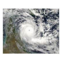 Cyclone Ingrid Konstfoto
