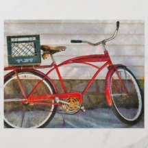 Cykel - leveranscykel full färg flygblad