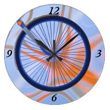 Cykeln cyklar - cykeln rullar design klockor