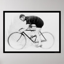 CykelRacer, normandisk andersson 1914 Posters