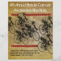 Cykelrittaffisch Flygblad Designs
