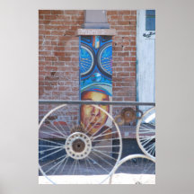 Cykelstaket Print
