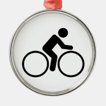 Cykla cykeln julgranskulor