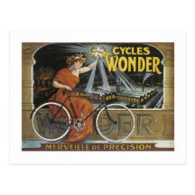 Cyklar under vykort