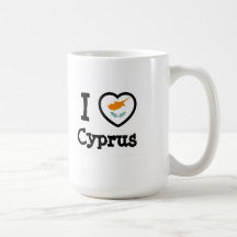 Cypern flagga mugg