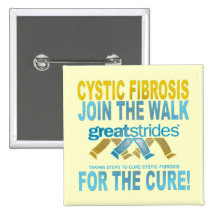 CYSTIC FIBROSIS PIN-ON KNÄPPAS KNAPPAR
