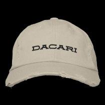 DACARI broderade kepsar