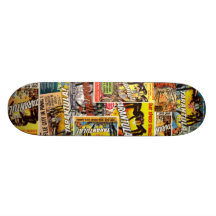 Däck #2 för b-filmaffisch skate board decks