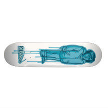 Däck för BLÅTTPOJKEskridsko Skate Decks