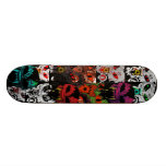 Däck för demonansikteskridsko skate board
