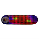 Däck för Skateboard för Cheetahansikte mosaiskt
