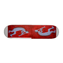 Däck för Skateboard för Kokopelli dansparty