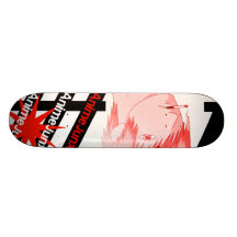 Däck för skridsko AnimeJunx "för violett blod"! Skate Board Decks