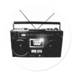Dadawan Ghettoblaster boombox 1980 Klistermärken