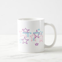 daddysstjärna kaffe koppar