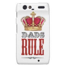 Dads RULE - Father´s Day Droid RAZR Fundas