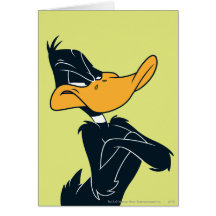 Daffy anka med den korsade ärmar kort